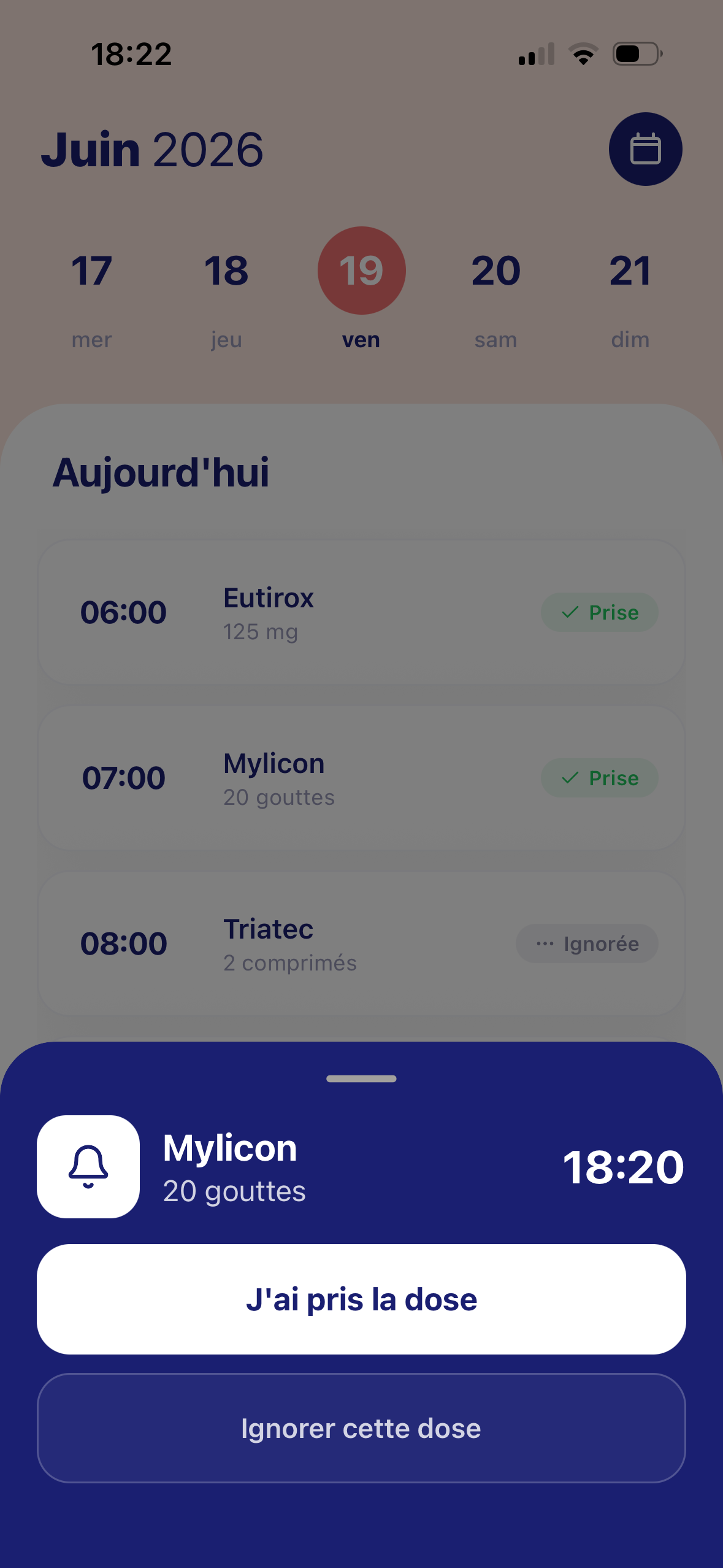 Dosly — Ne manquez plus jamais une prise